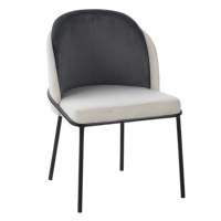 Silla de Comedor de Tela con Diseño Nórdico, Muebles Modernos para el Hogar con Patas de Metal para Restaurantes, Cafeterías y Hoteles