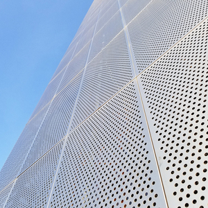 गर्म बेच अग्निरोधक छिद्रित शीट धातु एल्यूमीनियम सजावट मुखौटा पैनलों के निर्माण के लिए - Product Image 1