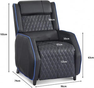 <span class=keywords><strong>Fauteuil</strong></span> de jeu de bureau OEM ODM noir, échantillon gratuit, <span class=keywords><strong>fauteuil</strong></span> inclinable de jeu avec repose-pieds <span class=keywords><strong>pour</strong></span> le jeu - Product Image 6