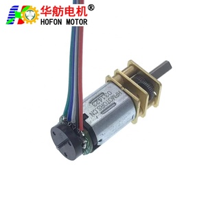 Hofon 12mm GM12 N20 Encoder 6V-<strong>12V</strong> <strong>DC</strong> Reversible Gear <strong>Motor</strong> with 30-20rpm &amp; 150 Rpm for 3.7V-24V <strong>DC</strong> Fan - Product Image 1