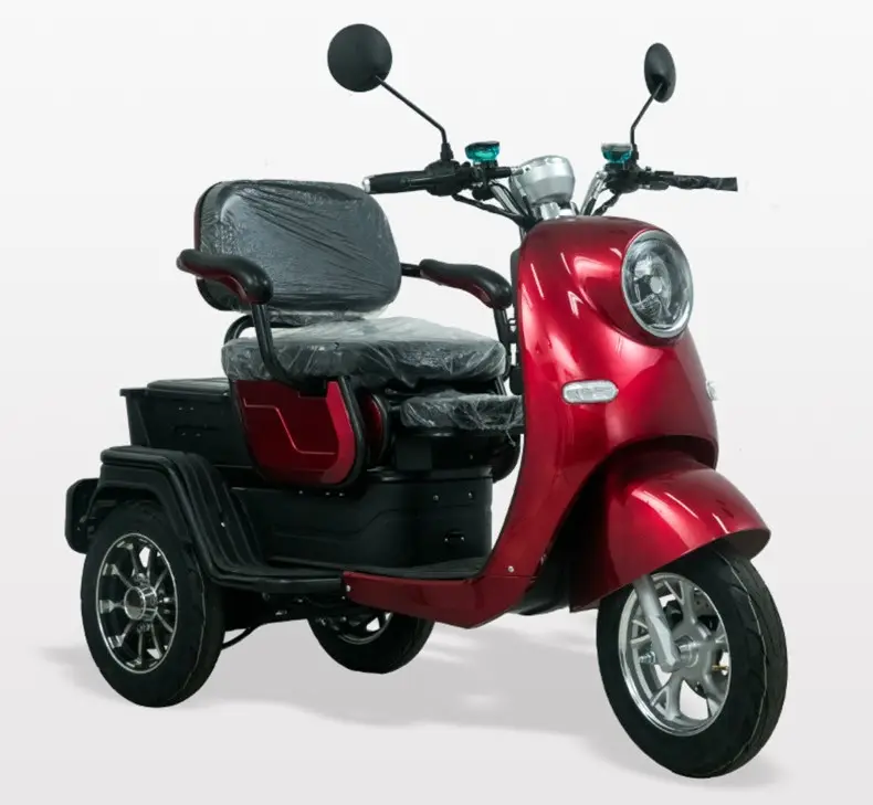 VISTA-2 60v 1000w EEC omologazione tre ruote Scooter mobilità con comodo sedile regolabile