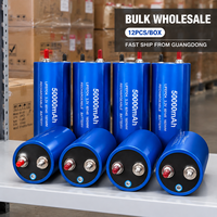 Sel Baterai LiFePO4 3.2V 50Ah 60145 Grade A 2000+ Siklus Terminal Sekrup untuk Sistem Penyimpanan Energi Surya Paket Baterai DIY