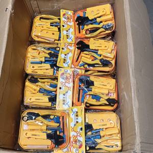 Ensemble d'outils de jeu d'imitation en plastique Labubu, échelle 1/12, pour garçons, thème musical, jouet cadeau, articles finis, emballage d'origine - Product Image 4