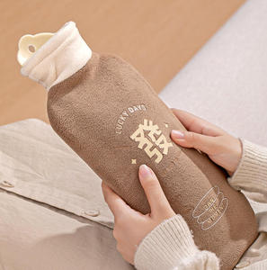 <span class=keywords><strong>Bolsa</strong></span> <span class=keywords><strong>de</strong></span> <span class=keywords><strong>Agua</strong></span> Caliente Portátil <span class=keywords><strong>de</strong></span> PVC <span class=keywords><strong>para</strong></span> Compresas Frías y Calientes, <span class=keywords><strong>para</strong></span> Dolor Muscular, Fiebre, Calentador <span class=keywords><strong>de</strong></span> Manos y Pies - Product Image 3