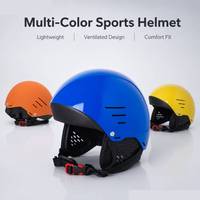Casque de sport nautique professionnel en ABS, orange haute visibilité, avec fentes de ventilation, pour kayak, rafting, surf, canoë