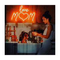 Enseigne néon personnalisée Winbo 2025 – Cadeau électronique LED pour la Saint-Valentin, les anniversaires et la fête des Mères – Enseigne LED acrylique personnalisée pour maman – Lumière néon