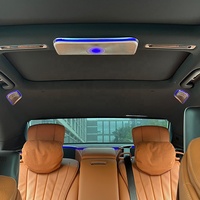 W223 Speaker atap Speaker bercahaya 64 warna lampu sekitar Speaker langit-langit untuk Mercedes s-class W223