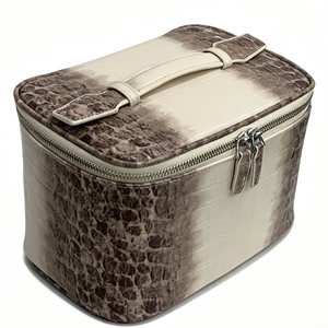 Durable Wholesale Women Toiletry Bag Crocodile Pattern <b>Makeup</b> Bag High Grade Cosmetic Bag Crocodile Skin Travel Bag - Product Image 6