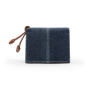 Portefeuille fin pour femme en cuir véritable marron, avec blocage RFID, porte-cartes, poche à monnaie zippée, portefeuille à double pli pour un usage quotidien - Product Image 5