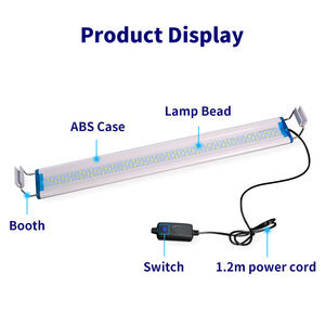 Lage MOQ RGBW schakelbare LED aquariumverlichting 8-30 <span class=keywords><strong>inch</strong></span> verstelbare visbakverlichting voor rifkoraal <span class=keywords><strong>aquarium</strong></span> - Product Image 3