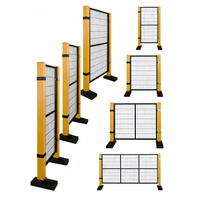 Barrière de sécurité robotique, panneau de protection de machine, barrière périmétrique modulaire pour la protection des équipements des ateliers d'automatisation et des lignes de production