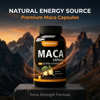 Capsules végétales naturelles OEM, compléments alimentaires à base de racine de maca, compléments nutritionnels pour hommes, vente directe d'usine