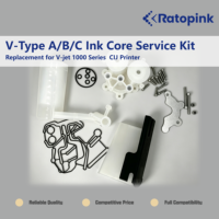 Kit de réparation de cartouches d'encre Ratopink V-Type A/B/C, remplacement pour imprimante CIJ Videojet série 1000