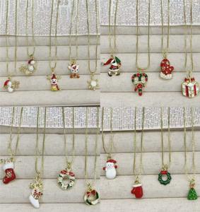 สร้อยคอรูปผีเสื้อสุดเจ๋งสำหรับ LS-L5318สร้อยคอรูประฆังเคลือบสีทองสำหรับเทศกาลคริสต์มาส - Product Image 2