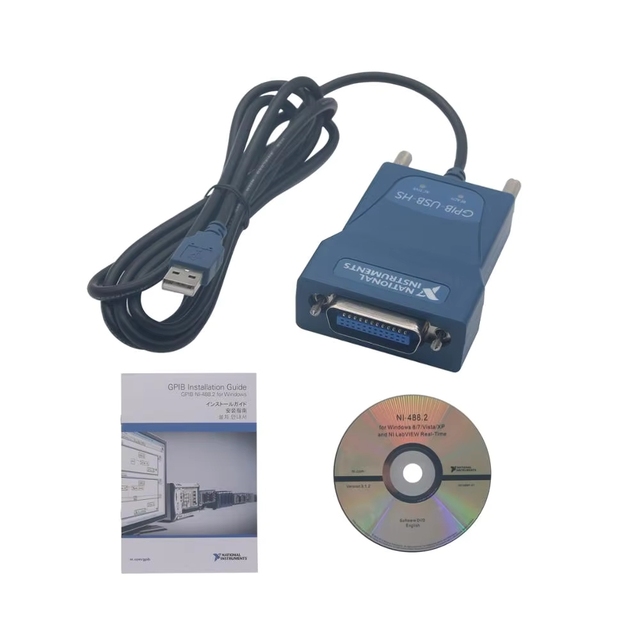 GGDX NI GPIB-USB-HS IEEE National Instruments Interface Card Adapter Controller