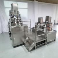 Machine d'émulsification sous vide à levage hydraulique pour cosmétiques
