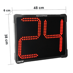 CHEETIE CP009 светодиодный портативный таймер обратного отсчета секунд LED 4 дюйма 6 дюймов 9 дюймов 12 дюймов цифровые часы для баскетбола - Product Image 6