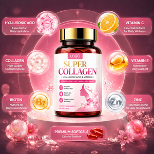 Capsules de collagène marin pour adultes en gros OEM/ODM – Éclaircissement de la peau, antioxydant, soutien immunitaire, croissance capillaire, vitamine beauté - Product Image 3