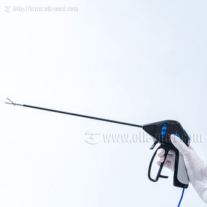 Instrumen bedah kulit buaya elektrik, dengan fungsi Bipolar pemeriksaan rahang melengkung minimal dapat digunakan kembali - Product Image 2