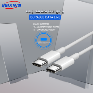 Khuyến mãi cao cấp 1M 3.3ft 60W 3A USB Loại C để USB Loại C PD nhanh chóng sạc sạc cáp cho iPod điện thoại máy tính bảng - Product Image 4