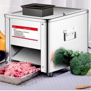 Coupe-viande électrique entièrement automatique avec lame en acier inoxydable, moteur inclus - pour couper les fruits, les légumes, la viande congelée - Product Image 3