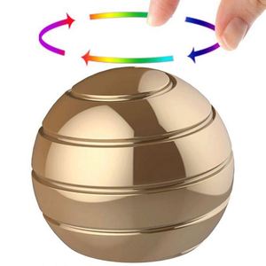 Jouet de bureau cinétique animatronique en alliage d'aluminium, Fidget Spinner, avec roulement à billes et bouton à engrenage, multi-designs, Toysrunner, anti-stress - Product Image 4