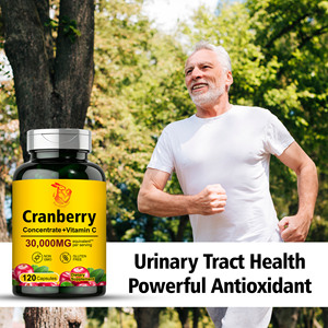 Cápsulas de Arándano Rojo Más Vendidas, Contienen Vitamina C, Promueven la Resiliencia del Sistema Urinario, Cápsulas de Extracto de Arándano Rojo - Product Image 5