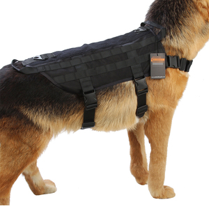Gilet per cani da addestramento tattico per cani da esterno di dimensioni Multiple OEM e ODM di buona qualità per cuccioli di taglia piccola e grande - Product Image 5