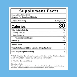0g Added Sugars Collagen Jelly Fish Collagen Peptides Berry Flavor Beauty Digestive Support Collagen Supplement Jelly - Product Image 2