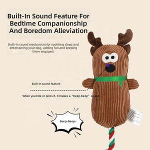 Juguete para Mascotas con Diseño de Alce Navideño, Juguete para Perros con Sonido, Resistente a Mordidas, para Masticar, Entrenar e Interactuar, Regalo de Navidad - Product Image 6