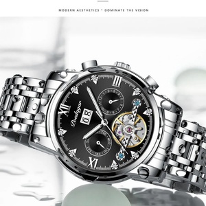 POEDAGAR 1402 Montre mécanique automatique pour homme, étanche, de qualité supérieure, multifonctionnelle, montre de luxe pour homme - Product Image 3