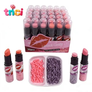 Bonbons à lèvres en gros, saveur fruitée, 30 pièces par boîte, bonbons pressés fantaisie et amusants pour les fêtes et les collations quotidiennes - Product Image 1