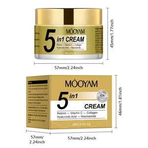Crema 5 en 1 Personalizada de Hong Kong con Ácido Hialurónico, Niacinamida, Vitamina C, Retinol y Colágeno para Hidratar y Reparar la Piel - Product Image 6