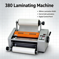 Laminateur à plat rouleau-à-roule FM380 360 mm pour lamination à chaud et à froid de rouleaux de film PET pour lamination de portes WPC