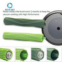 Pièces de rechange pour IRobots Roombas I7/i7 + I7 Plus E5/E6/E7 Robot Aspirateur Filtre HEPA Brosse principale latérale