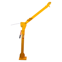 Moteur électrique 12V 24V, Capacité 200kg 600kg 1000kg, Grue à flèche portable pour pick-up, Mini-grue de camion 1000kg, Treuil manuel haute performance
