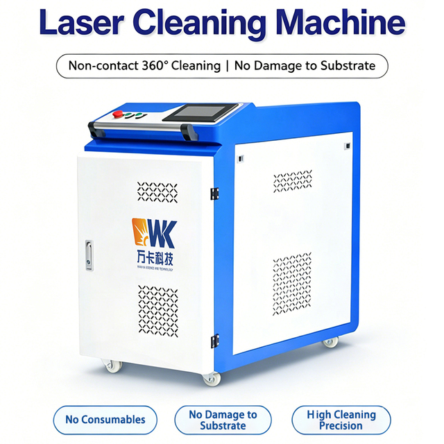 100W 200W 300W 500W 1000W Handheld Pulse Fiber Laser Cleaning Machine Non-contact Rust Remover for Metal Aluminum Plastic & Wood