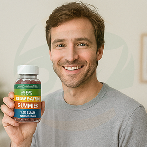 OEM Hochwertige Resveratrol-Gummis Resveratrol-Nahrungsergänzungsmittel Mit Quercetin, Traubenkernextrakt, Acai-Beeren-Extrakt Unterstützt Antioxidantien - Product Image 4