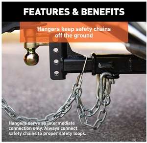 Clip <span class=keywords><strong>de</strong></span> <span class=keywords><strong>retenue</strong></span> <span class=keywords><strong>de</strong></span> chaîne <span class=keywords><strong>de</strong></span> sécurité <span class=keywords><strong>de</strong></span> <span class=keywords><strong>remorque</strong></span> | <span class=keywords><strong>Crochet</strong></span> en acier <span class=keywords><strong>pour</strong></span> connexion <span class=keywords><strong>de</strong></span> chaîne <span class=keywords><strong>de</strong></span> <span class=keywords><strong>remorque</strong></span> - Product Image 5