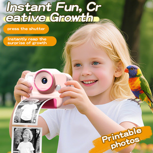 2026 Yeni Eğitici Çocuklar İçin Yüksek Çözünürlüklü Dijital Anında Baskılı Fotoğraf Makinesi 2.4 İnç Ekranlı Mini Çocuk Anında Baskılı Fotoğraf Makinesi Yazıcısı - Product Image 2