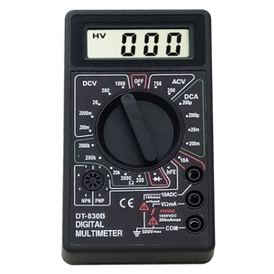 Multimètre numérique DT830B, mini multimètre, multimètre portable, instrument électrique - Product Image 2