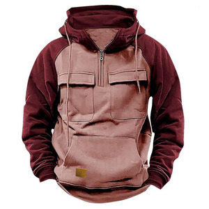 Felpe con Cappuccio Invernali da <span class=keywords><strong>Uomo</strong></span> a Maniche Lunghe, Giacche Casual, Moda Vintage, Capispalla - Product Image 6