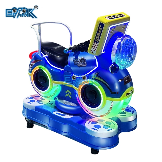 Amusement Park Kiddie Rides Supplies Coin Operated  Motorcycle Arcade Game Racing Car Motorcycle Game Machine