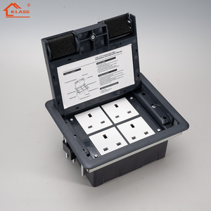 Sistema <span class=keywords><strong>a</strong></span> pavimento rialzato scatola sotterranea presa elettrica servizio Box piano <span class=keywords><strong>8</strong></span> modulo 45*45mm può installare 3 * EU presa - Product Image 6