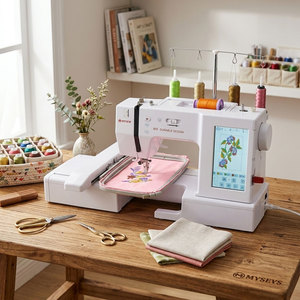 MYSEW เครื่องเย็บผ้าในครัวเรือน 2 in 1 อัตโนมัติเต็มรูปแบบพร้อมเครื่องตัดด้ายอัตโนมัติ - Product Image 2