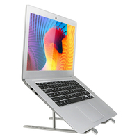 Support d'ordinateur portable en aluminium réglable, stable et portable pour MacBook et tablette
