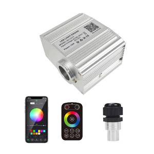 10W RGBW Dynamic Twinkle Fiber Optic Starry Sky Light Engine with Multi-<b>Control</b> (APP/Touch/RF) - Product Image 1