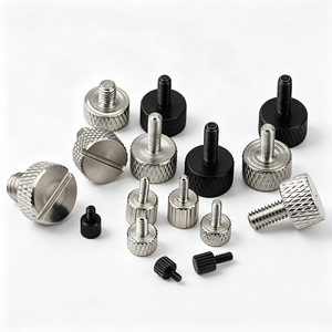 Tornillos de Cabeza Moleteada de Aluminio Anodizado en Negro Plateado Personalizados M3-M8 para Carcasas de <span class=keywords><strong>PC</strong></span> <span class=keywords><strong>Gaming</strong></span> y Personalización DIY - Product Image 2