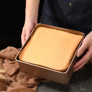 Không dính vuông Bánh Pan tấm nướng sâu món ăn bakeware Pan nhà bếp thực phẩm <span class=keywords><strong>container</strong></span> Cookie tấm rang tấm khay - Product Image 5