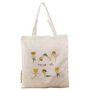 2 Bolsas de Lona Medianas con Estampado de Letras, Incluye Bolsa de Maquillaje con Cierre para Viaje, 100% Algodón, Bolsas de Compras para Estudiantes - Product Image 1